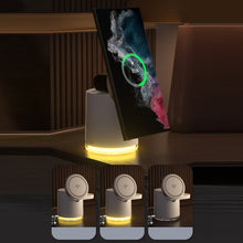 Load image into Gallery viewer, CLINGOMATIC Charging Station 3 In 1 Wireless Charger Stand With Halo Light Vista Shops