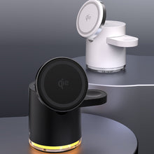Load image into Gallery viewer, CLINGOMATIC Charging Station 3 In 1 Wireless Charger Stand With Halo Light Vista Shops