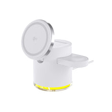 Load image into Gallery viewer, CLINGOMATIC Charging Station 3 In 1 Wireless Charger Stand With Halo Light Vista Shops