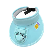 Load image into Gallery viewer, Chic And Cool Summer Cap With Rechargeable Fan