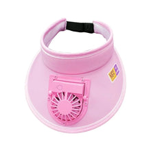 Load image into Gallery viewer, Chic And Cool Summer Cap With Rechargeable Fan