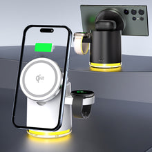 Load image into Gallery viewer, CLINGOMATIC Charging Station 3 In 1 Wireless Charger Stand With Halo Light Vista Shops