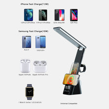 Load image into Gallery viewer, Illuminati 6 IN 1 Multifunctional Folding Desk Lamp And Wireless Charger Vista Shops