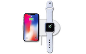 2 in 1 Wireless Charger for iPhone and iWatch