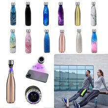 Load image into Gallery viewer, Aquaala UV Water Bottle With Temp Cap Vista Shops