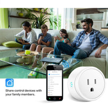 Load image into Gallery viewer, Smart Home Outlet Control By Google Home Assistant Or Amazon Alexa In Pack Of 2 Or 4