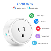 Load image into Gallery viewer, Smart Home Outlet Control By Google Home Assistant Or Amazon Alexa In Pack Of 2 Or 4