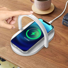 Load image into Gallery viewer, Smart Serenity Night Light 3 In 1 Touch Lamp Wireless And Fast Charging