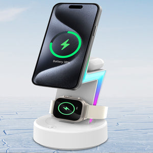 Zoltoz 3-In-1 Wireless Charging Station