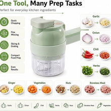 Load image into Gallery viewer, PrepPop Handheld Electric Mini Food Processor
