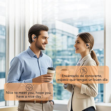 Load image into Gallery viewer, Lingo Pal Live Multi Language Open Earphones +Translator Vista Shops