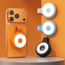 Load image into Gallery viewer, Snap And Shine Magnetic LED Selfie Light For Phone With Adjustable Warm/Cool Modes