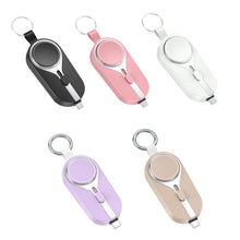 Load image into Gallery viewer, iCharge Nano Magnetic Keychain Mini Power Bank For iPhone And Apple Watch Vista Shops