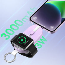 Load image into Gallery viewer, iCharge Nano Magnetic Keychain Mini Power Bank For iPhone And Apple Watch Vista Shops