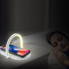 Load image into Gallery viewer, Smart Serenity Night Light 3 In 1 Touch Lamp Wireless And Fast Charging