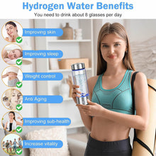 Load image into Gallery viewer, Hydrogen Infuser Water Bottle – The Ultimate Health Companion