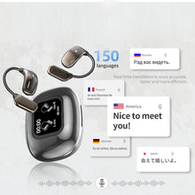Load image into Gallery viewer, AI Live Multi Language Open Earphones +Translator