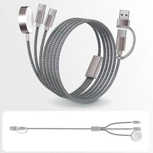 Load image into Gallery viewer, Omnicord Ultra Hybrid: Premium 4-in-1 Fast Charging Multi-Cable