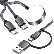 Load image into Gallery viewer, Omnicord Ultra Hybrid: Premium 4-in-1 Fast Charging Multi-Cable