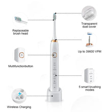 Load image into Gallery viewer, Smart Sonic 8 Powered Teeth Cleaner