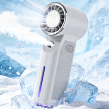 Load image into Gallery viewer, Chill Hydro Misting Handheld Turbine Fan