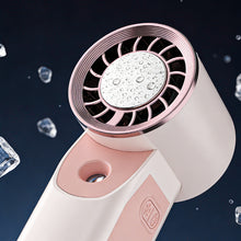 Load image into Gallery viewer, Chill Hydro Misting Handheld Turbine Fan