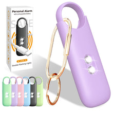 Load image into Gallery viewer, Sarge Nova All-in-1 Safety Sound Alarm Flashlight and Keychain