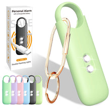 Load image into Gallery viewer, Sarge Nova All-in-1 Safety Sound Alarm Flashlight and Keychain