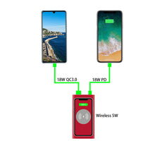 Load image into Gallery viewer, Powerful Portable Power Bank With Wireless Charger