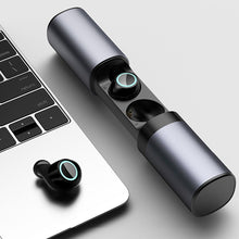 Load image into Gallery viewer, True Twin 2 In 1 Wireless Headphones With Powerbank