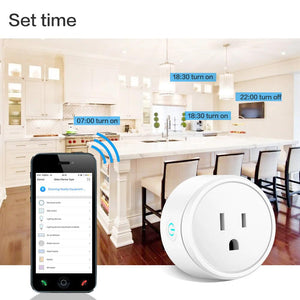 Smart Home Outlet Control By Google Home Assistant Or Amazon Alexa In Pack Of 2 Or 4
