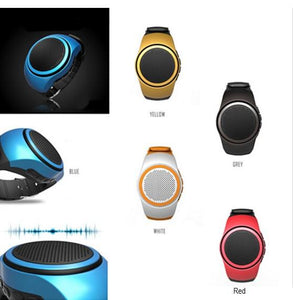 Jogging Buddy Bluetooth Smart Speaker W/FM Radio Watch Style And More - VistaShops - 3