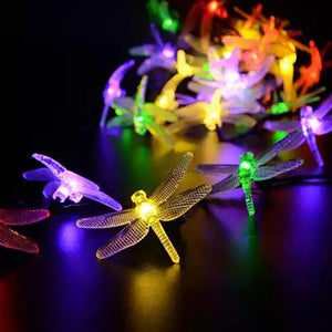 Solar Powered Firefly LED Light String - VistaShops - 3