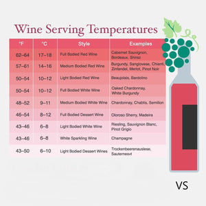 Wine Bottle Thermometer - Serve your wine at its perfect temperature