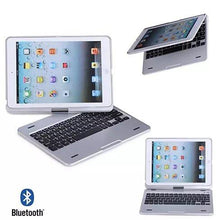 Load image into Gallery viewer, iPad Air or Mini Swiveling Hard Case With Bluetooth Keyboard - VistaShops - 1