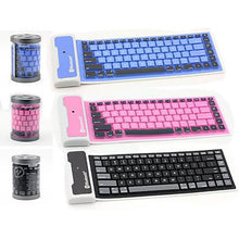 Load image into Gallery viewer, Type out of a BOX with Flexible silicone bluetooth keyboard - VistaShops