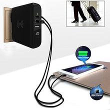 Load image into Gallery viewer, Global Gadget Worldwide Super Travel Wireless Charger With Multi Ports And Portable Charging