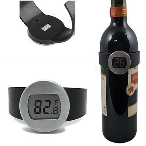 Wine Bottle Thermometer - Serve your wine at its perfect temp - VistaShops